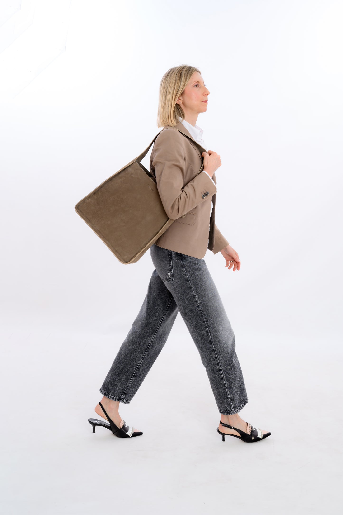 Borsa da ufficio Carry Medium Nabuk