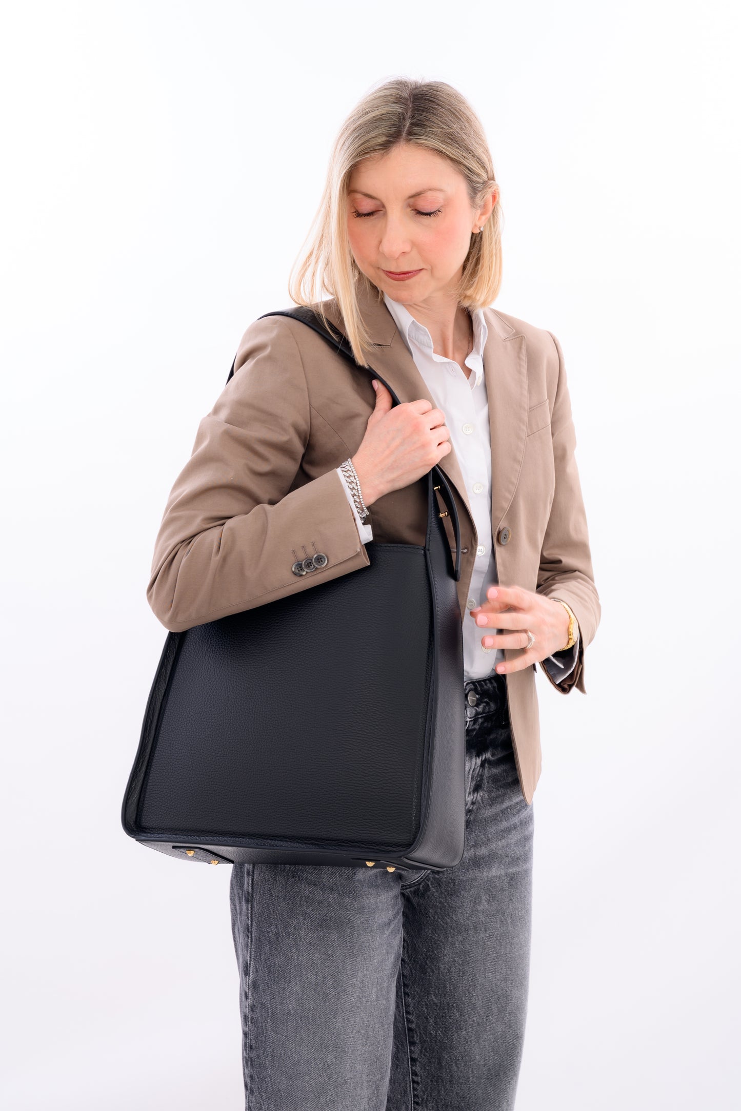 Borsa da uffico Carry Medium Nera
