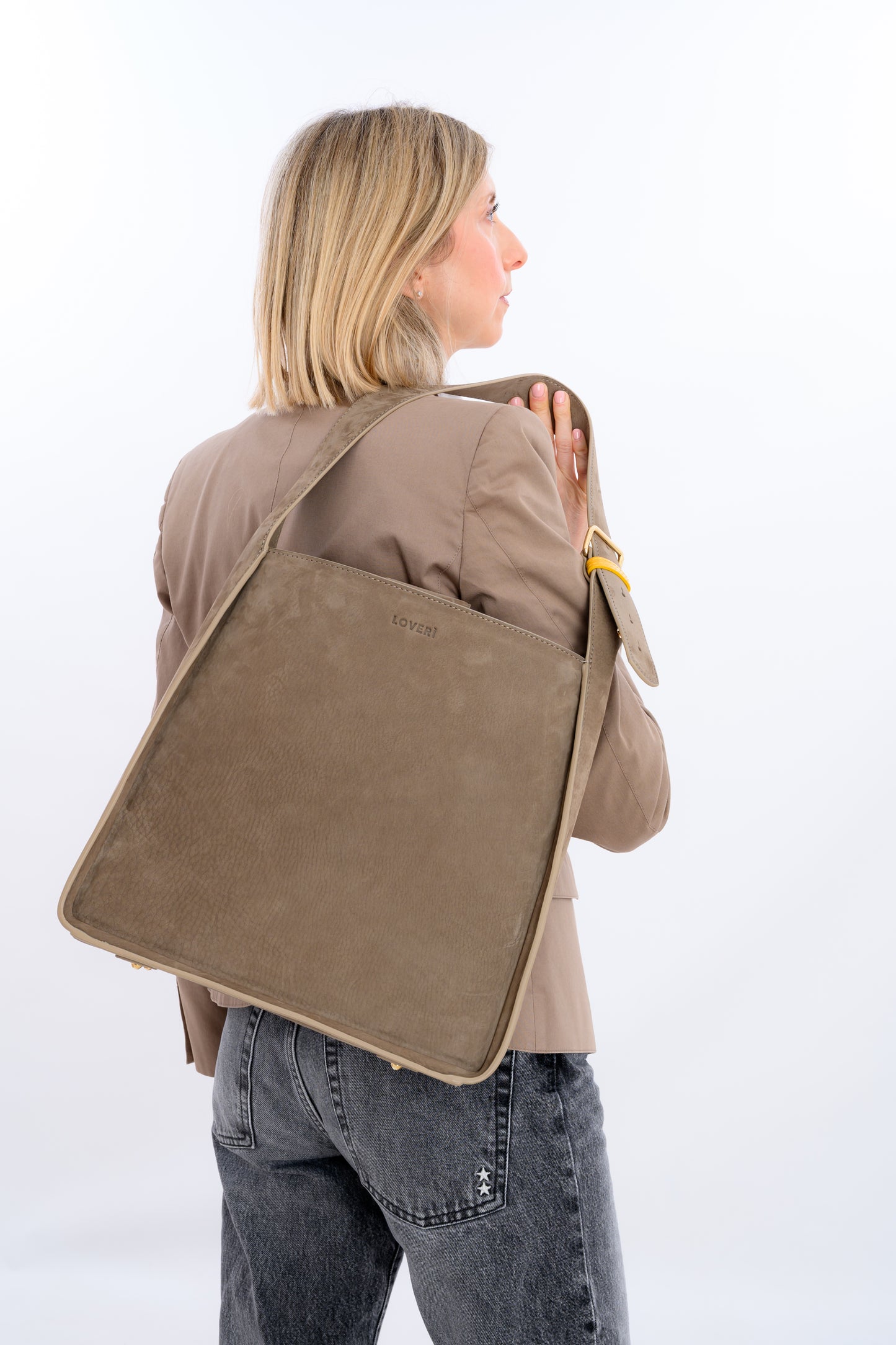Borsa da ufficio Carry Medium Nabuk