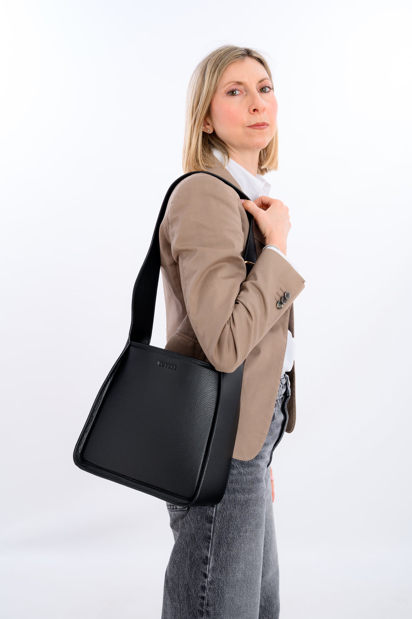 Borsa da ufficio Carry Small Nero