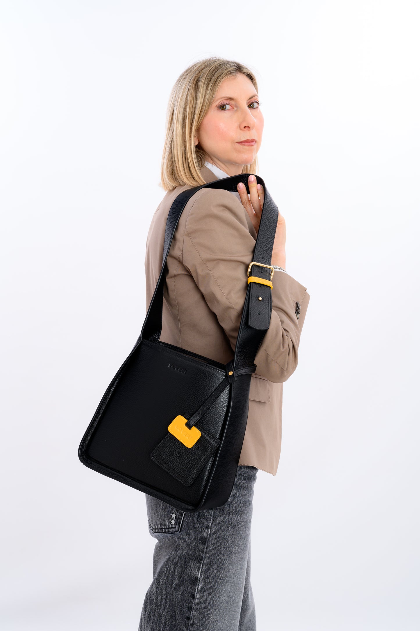 Borsa da ufficio Carry Small Nero