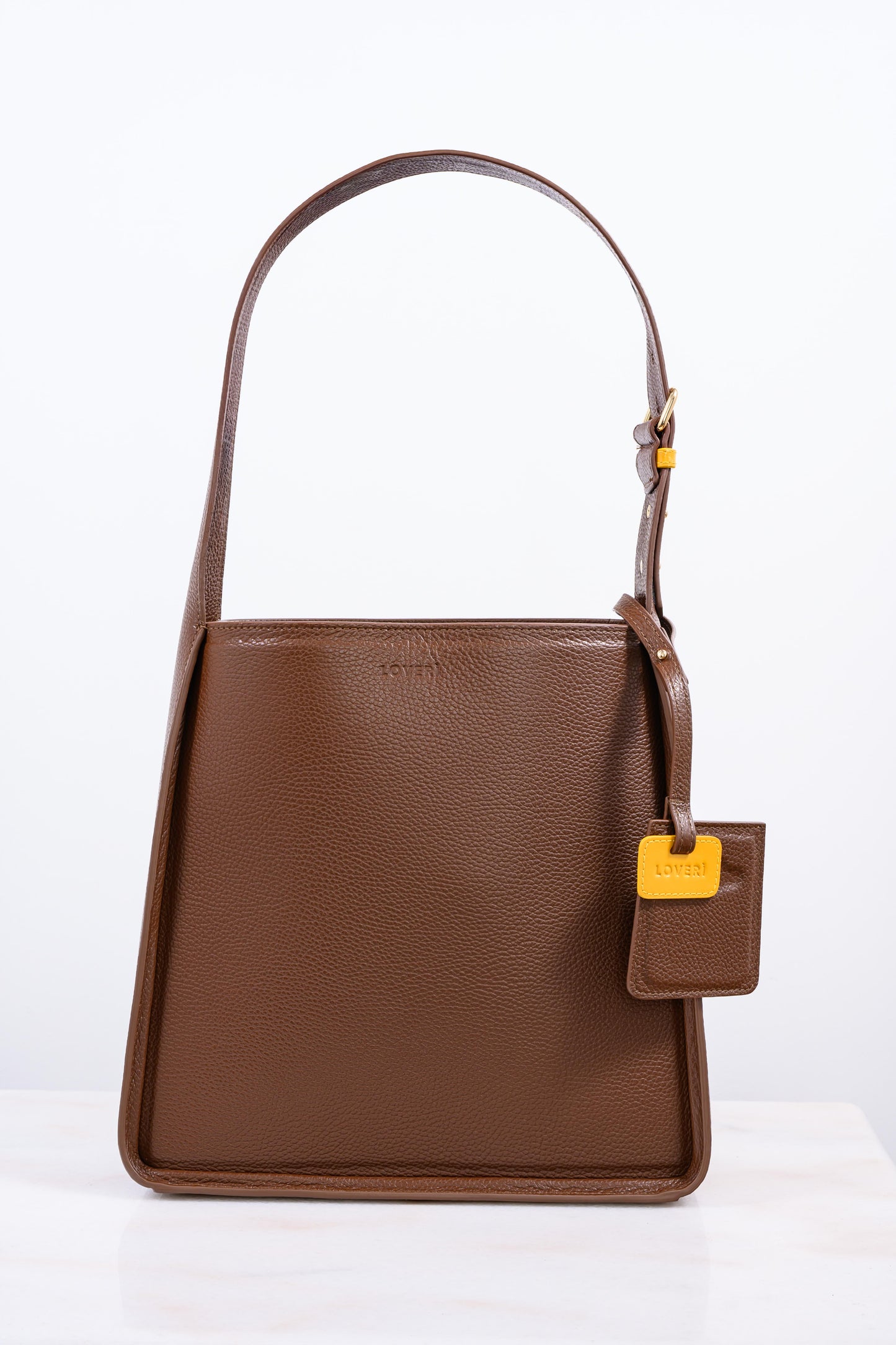 Borsa da uffico Carry Medium Nocciola