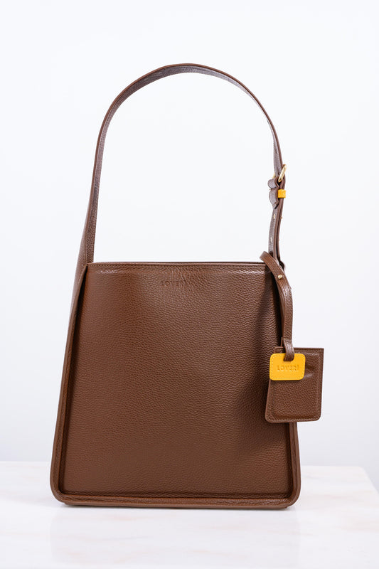 Borsa da uffico Carry Medium Nocciola