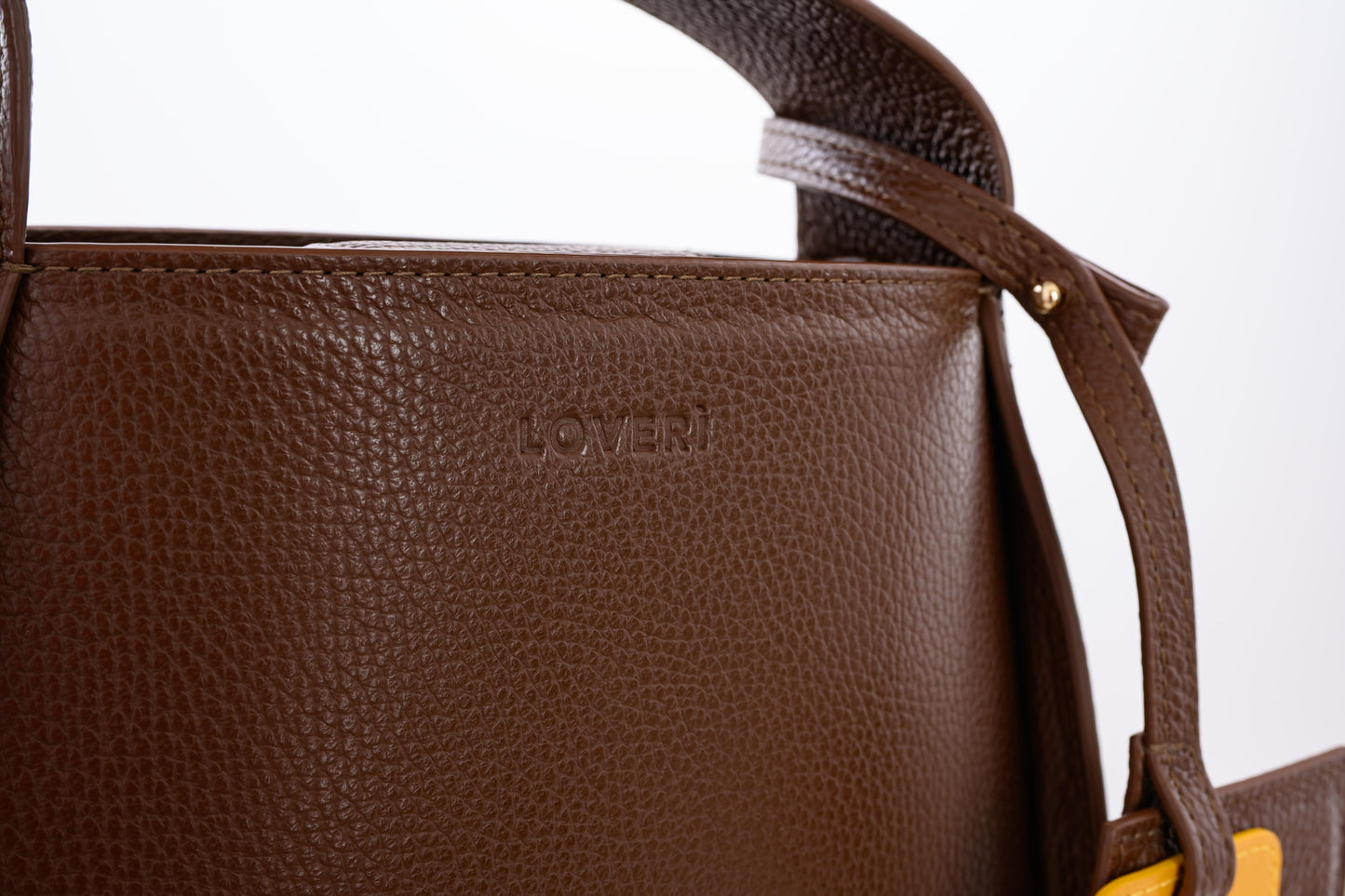 Borsa da uffico Carry Medium Nocciola