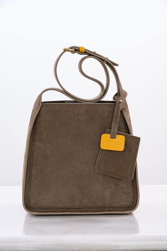 Borsa da ufficio Carry Small Nabuk