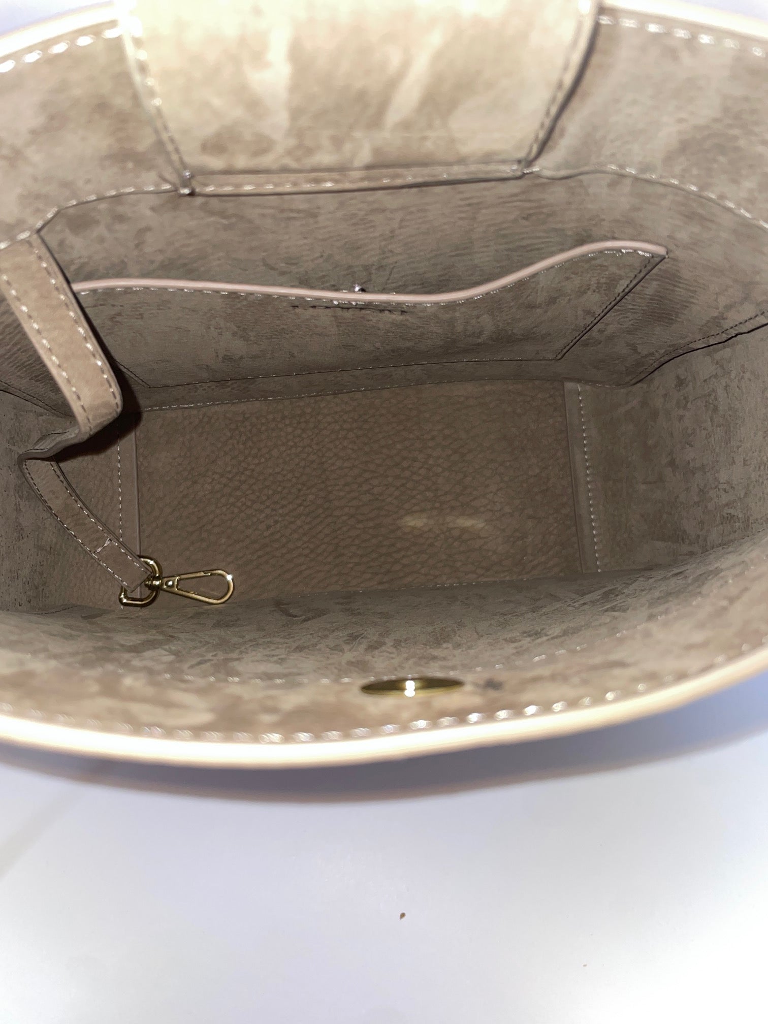 Borsa Carry Small in pelle di vitello Nabuk